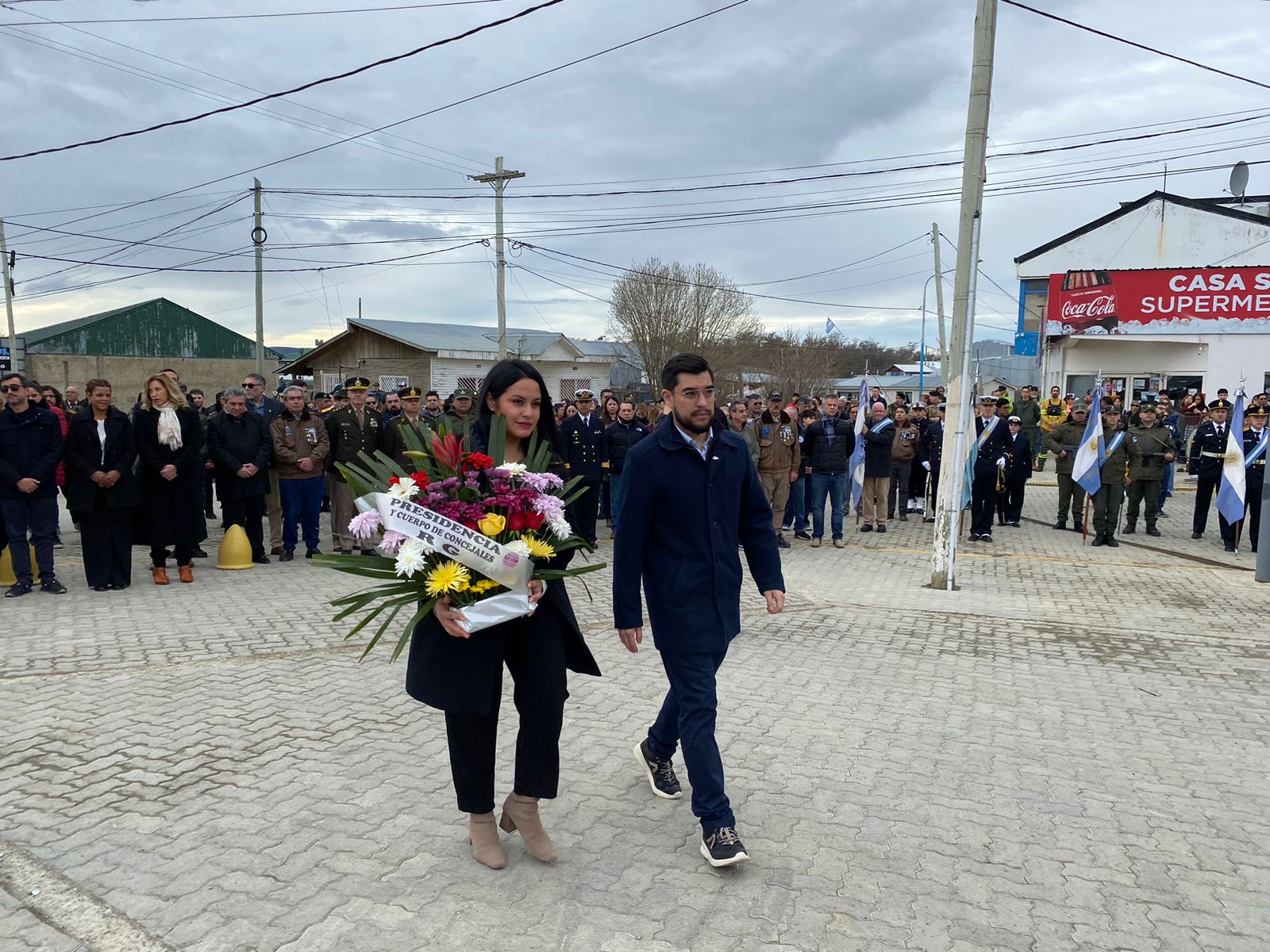 Bogado y Arce participaron de los actos conmemorativos de la ciudad