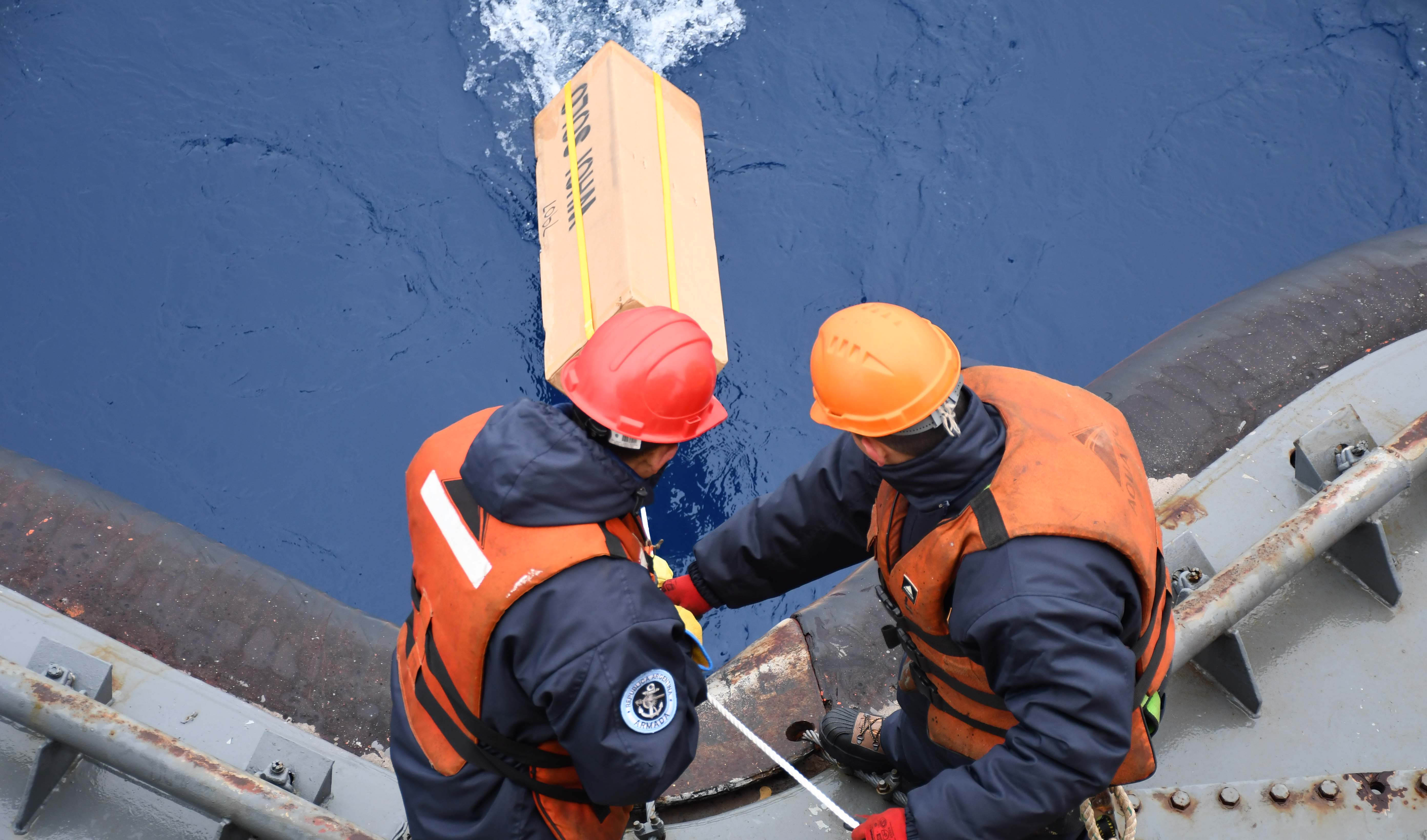 El rompehielos ARA "Almirante Irízar" completó tareas oceanográficas