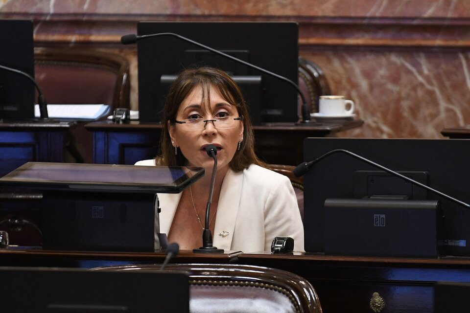 Cristina López, senadora nacional por Tierra del Fuego.