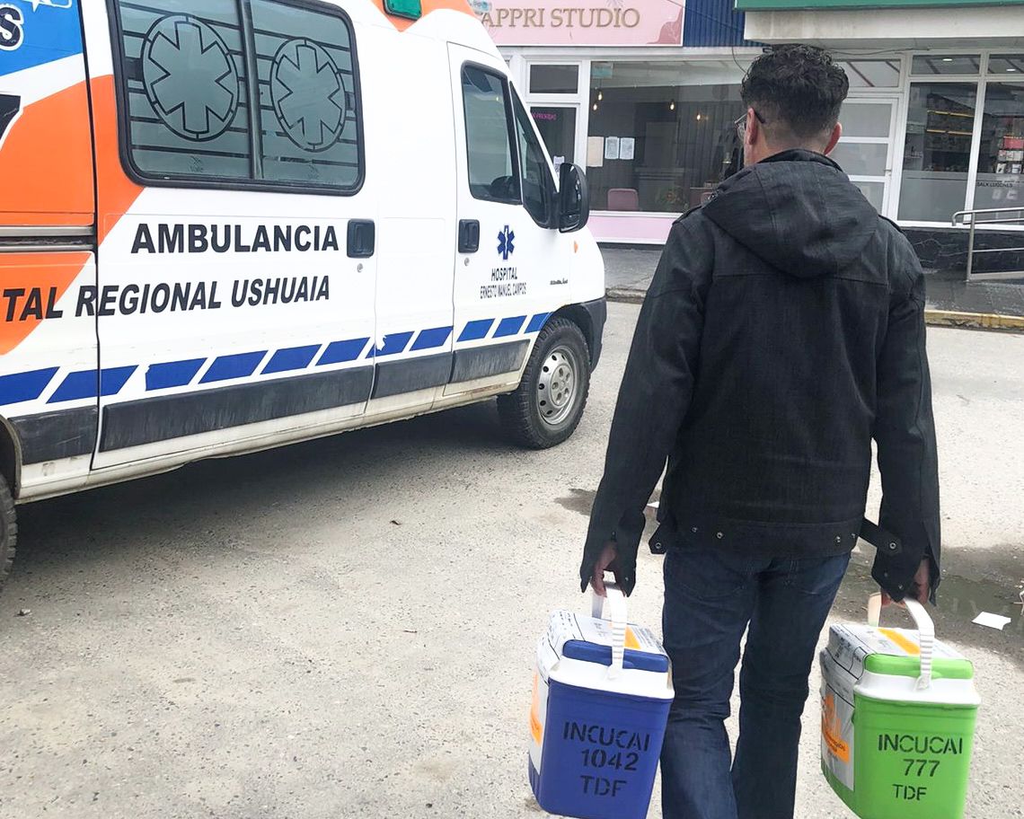 El Hospital Regional Ushuaia fue escenario este fin de semana de un exitoso operativo de ablación.