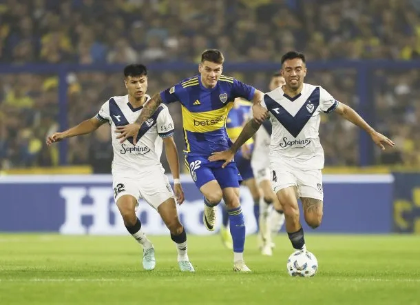 Boca venció a Vélez en La Bombonera por la quinta fecha.