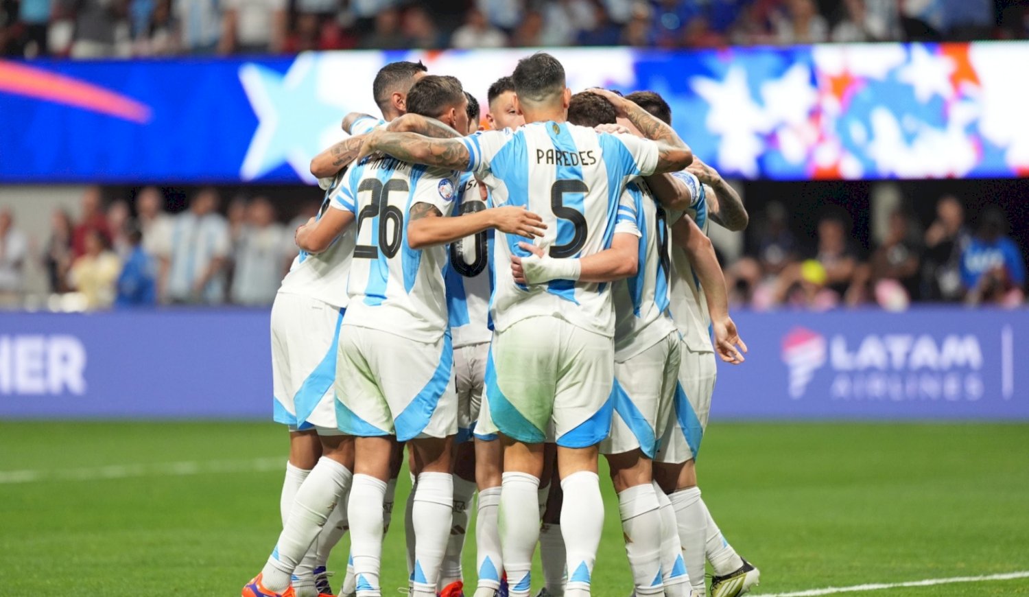 La Selección argentina le ganó a Canadá.