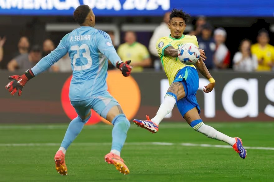 Brasil no pudo con Costa Rica e igualaron sin goles en el debut de la Copa América.