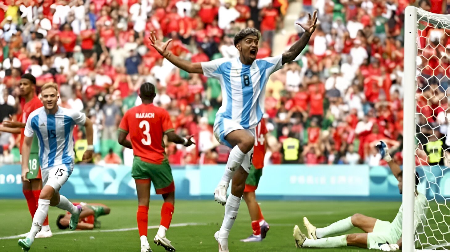 La Selección Argentina Sub 23 se recupera tras la derrota inicial y se impone 3-1 a Irak en un emocionante encuentro.