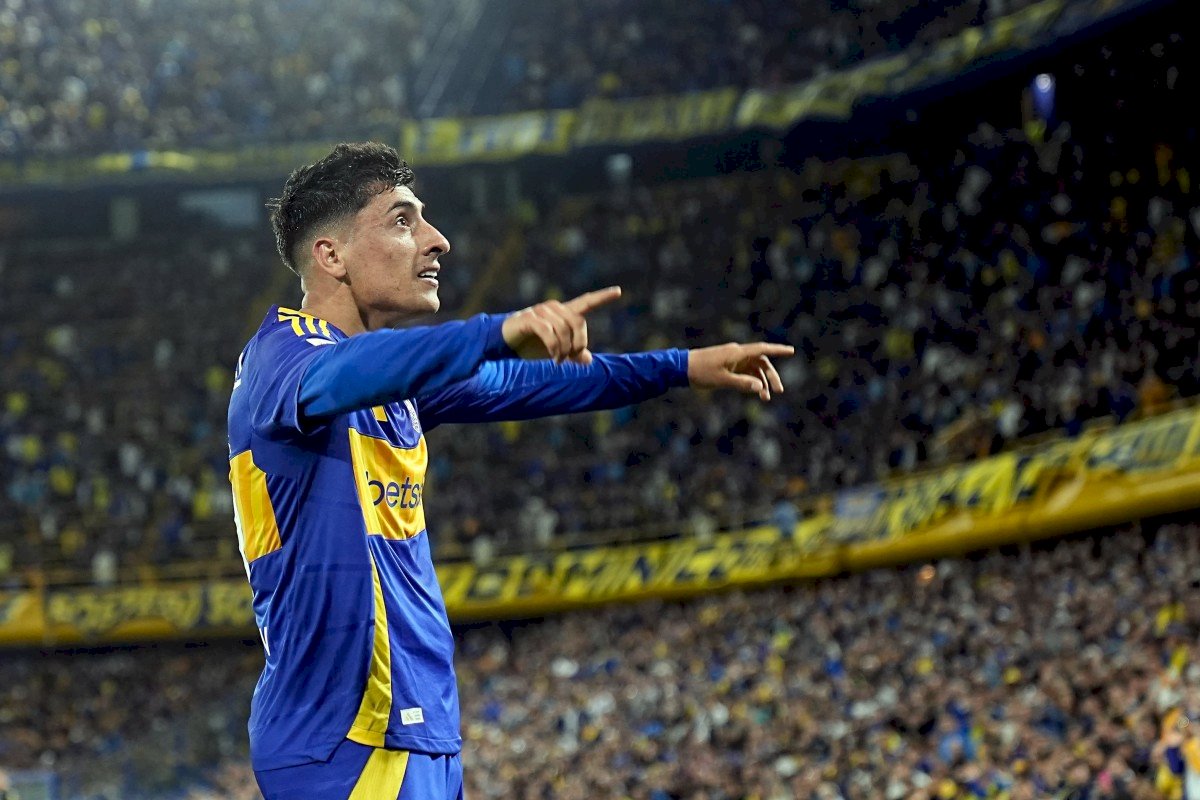 Con un gol de Merentiel, Boca se impuso ante Argentinos Juniors en La Bombonera.