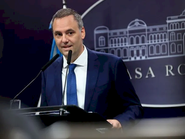 Vocero presidencial Manuel Adorni  dió una nueva conferencia de prensa en la Casa Rosada.