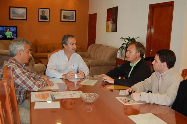  Jorge Martín, durante la reunión con los referentes de la CAME.