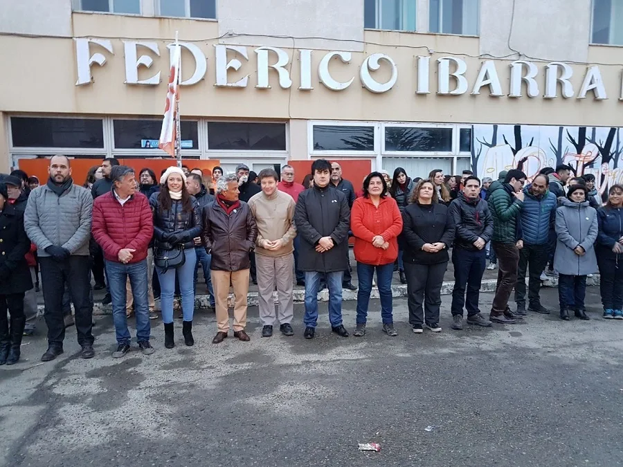 Nogar y Mora, en la apertura del "Río Grande se Prende"