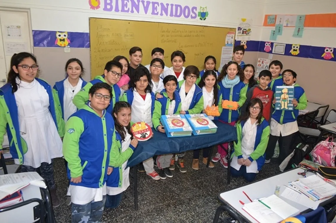 Celiaquía: Destacada labor de alumnos del 6to. año de la Esc.7