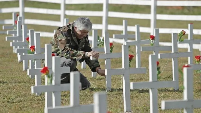 Termina la exhumación de soldados argentinos sin identificar en Malvinas