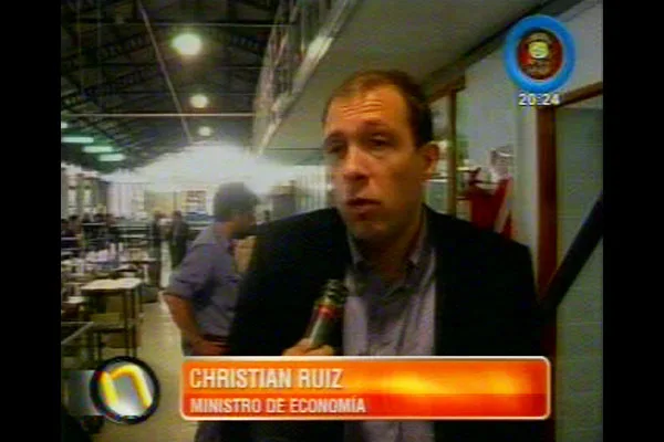 Ministro de Economía de Tierra del Fuego, Christian Ruiz.