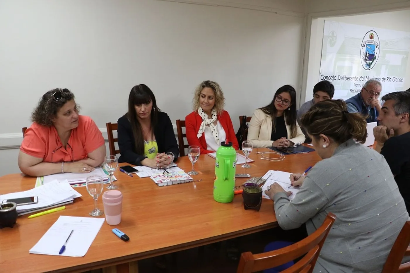 La Secretaria Castiglione junto a su equipo de trabajo presentaron las proyecciones para el próximo año