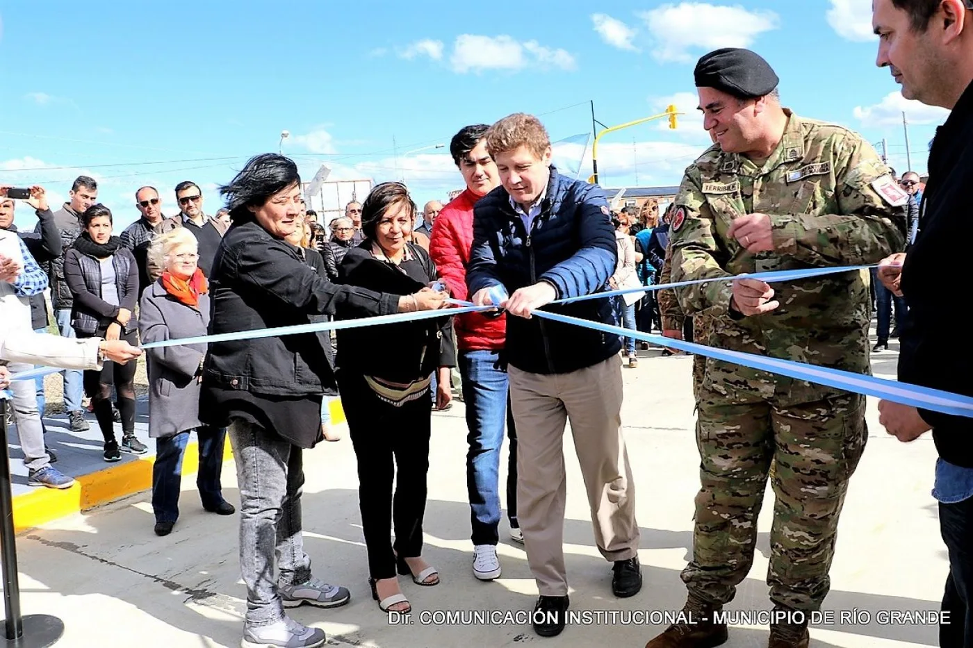 Inauguraron la calle Submarino ARA San Juan