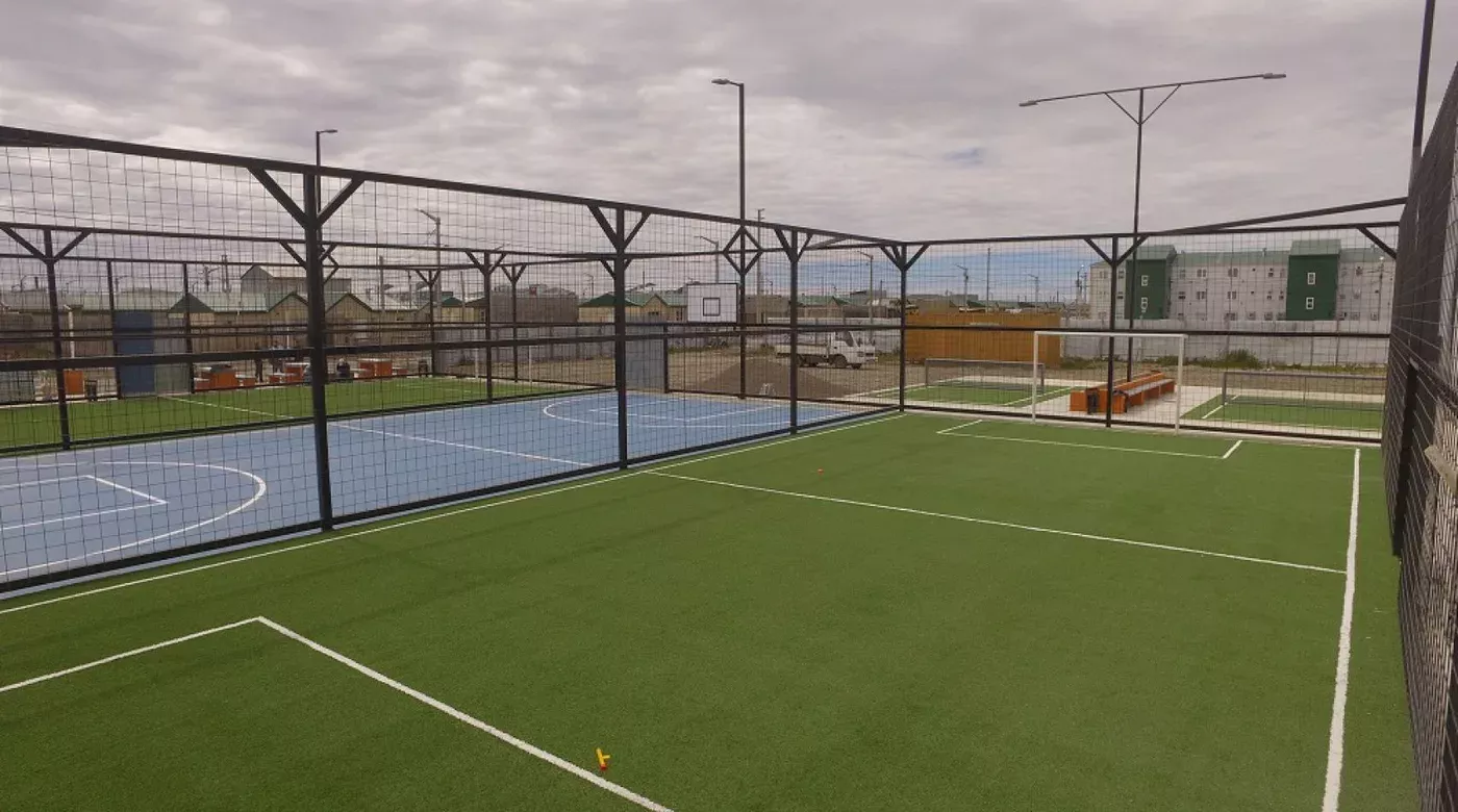 Polideportivo a cielo abierto