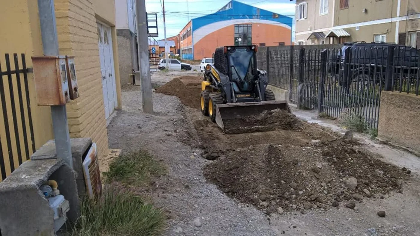 Operativo limpieza  en barrio Intevu