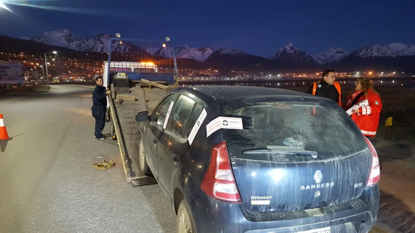 Tránsito de la Municipalidad de Ushuaia incautó 22 vehículos este fin de semana