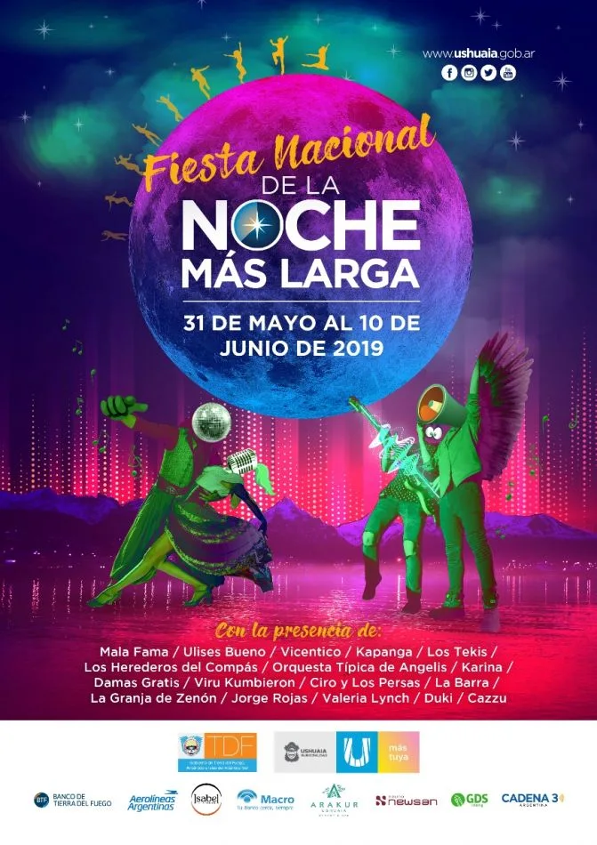 Fiesta Nacional de la Noche más Larga edición 2019