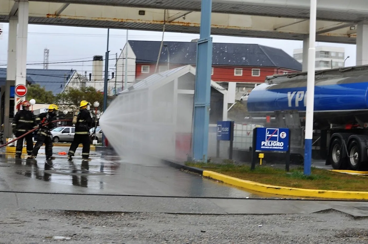 El simulacro de incidente en una YPF no conformó