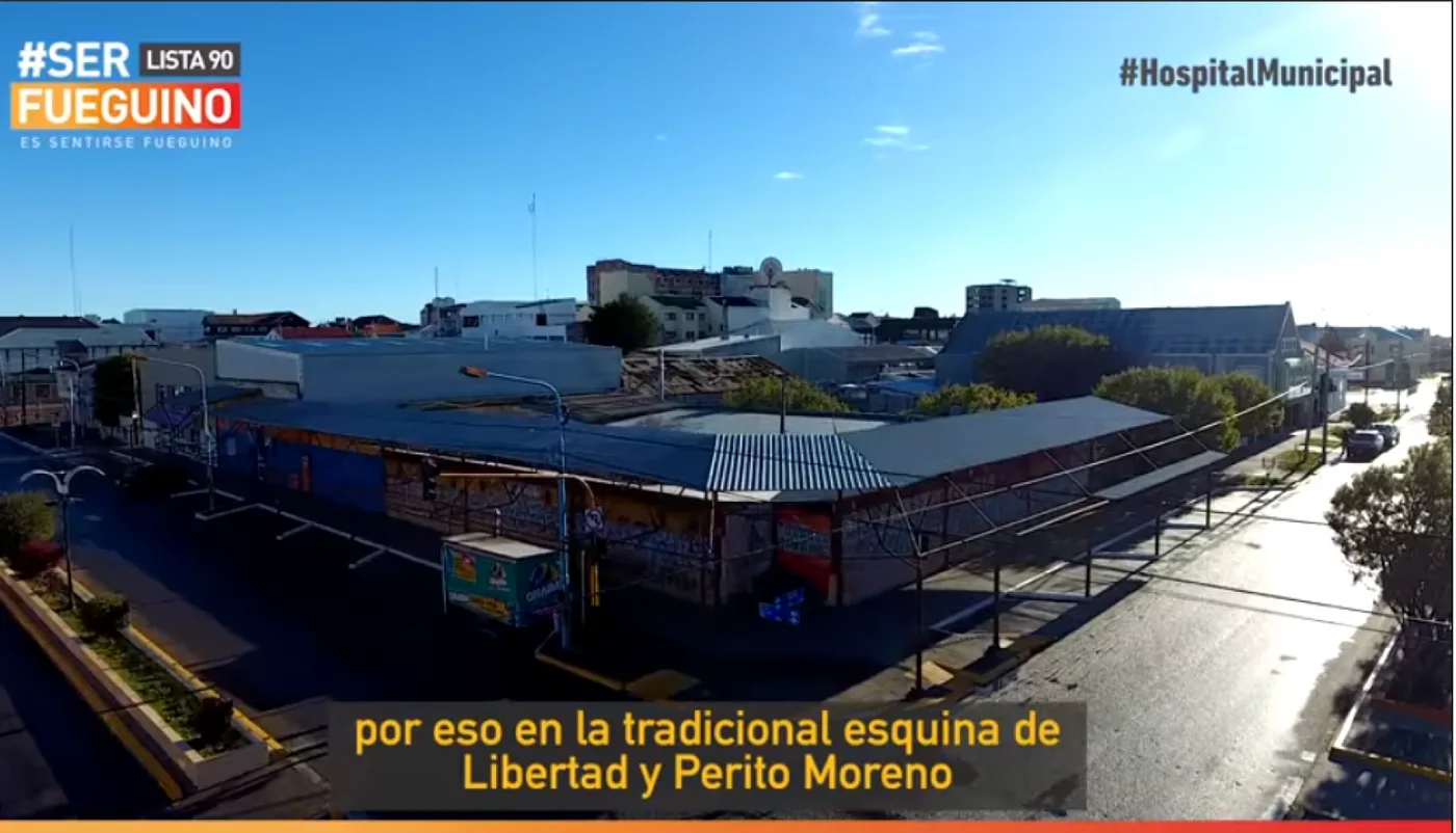 El nosocomio municipal estará ubicado en la tradicional esquina de Libertad y Perito Moreno, donde alguna vez funcionó el kiosco “Fenix”.