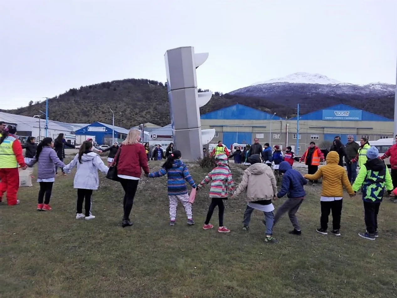 Ushuaia realizó el acto por el día de la Seguridad Vial