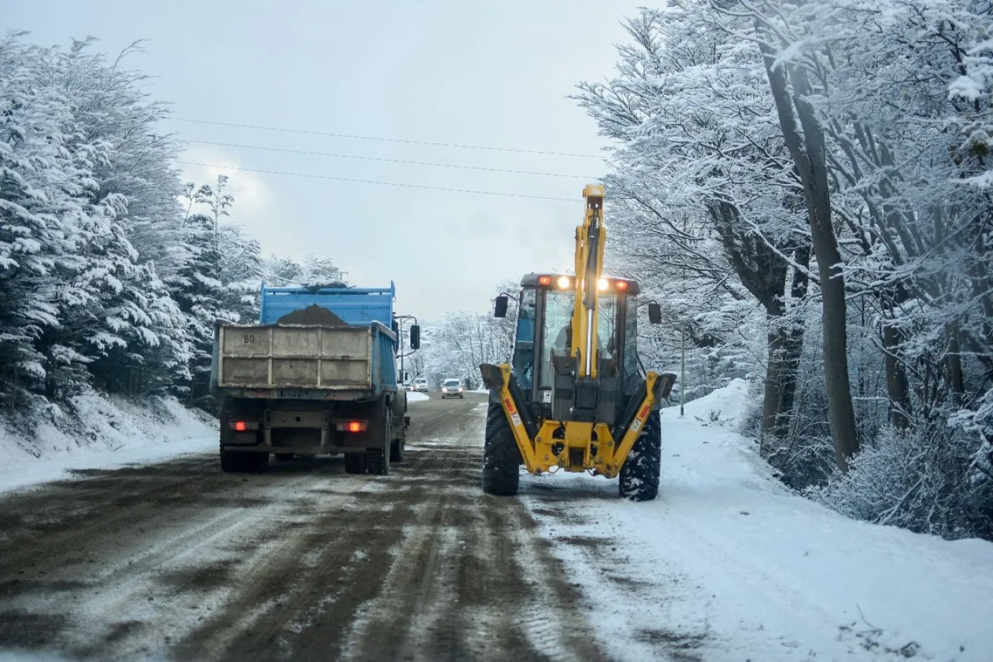 El Municipio garantiza la transitabilidad ante pronóstico de nevadas y bajas temperaturas