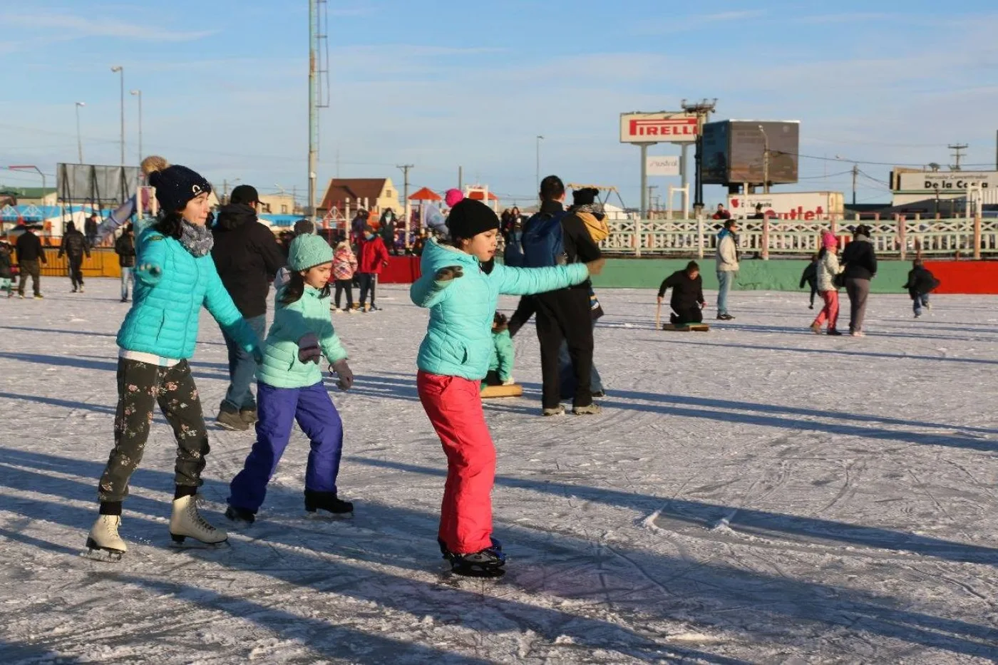 Pista de patinaje del Cono de Sombra en Río Grande