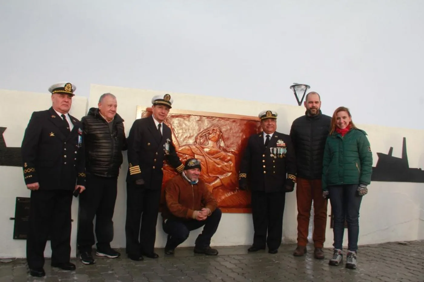 Monumento de Prefectura Naval en Río Grande