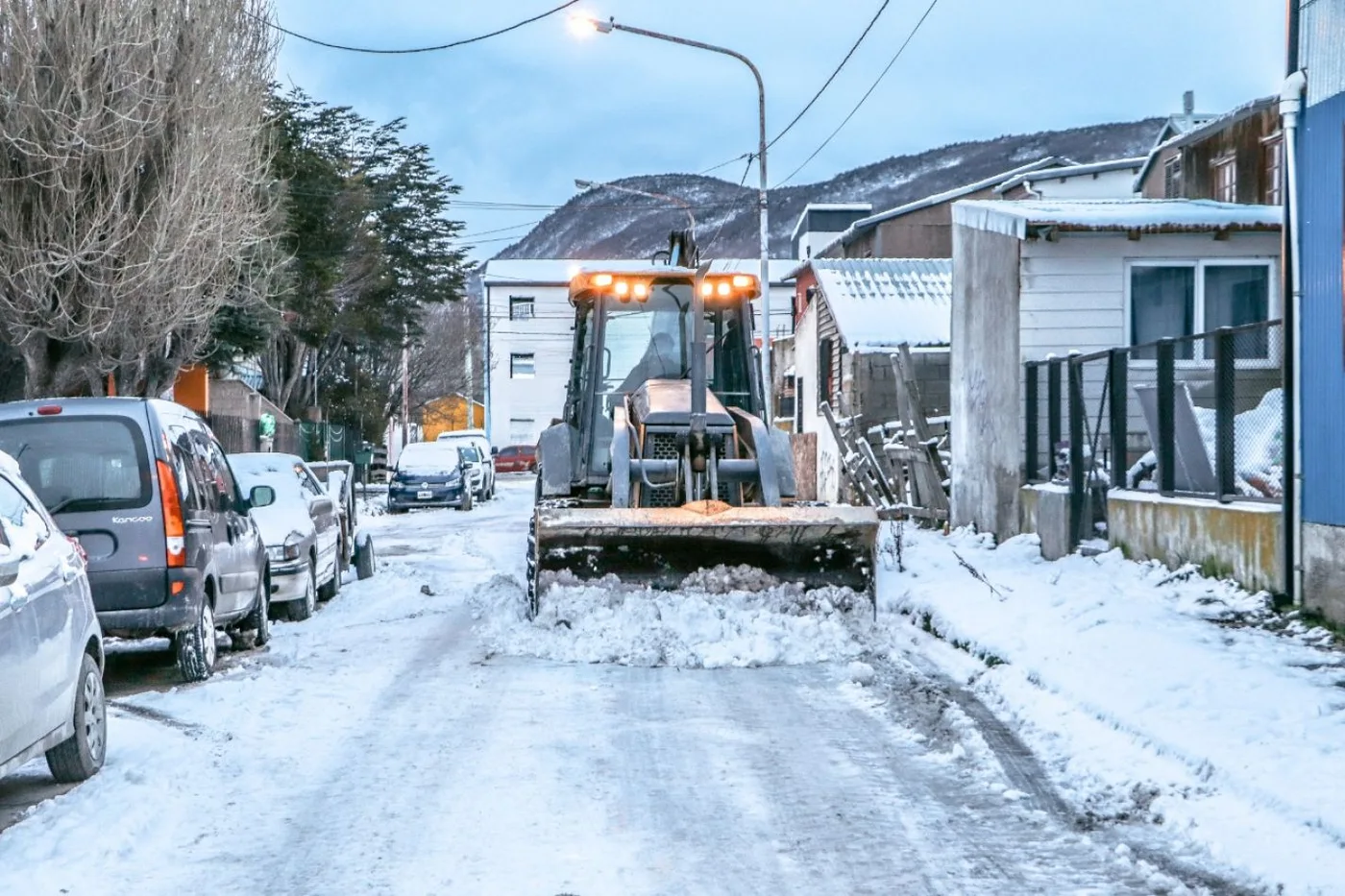 Operativo Invierno en Ushuaia