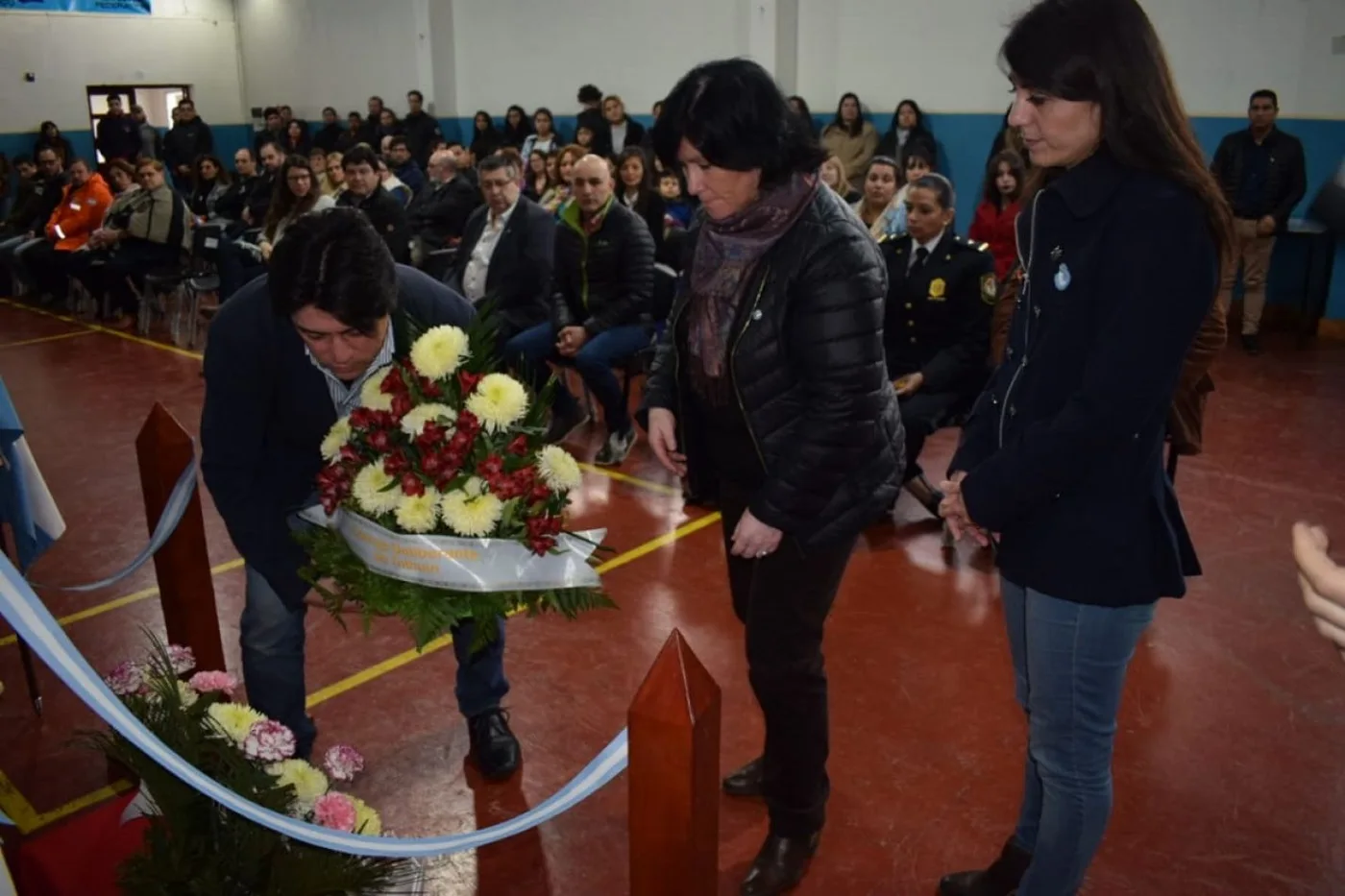 Tolhuin recordó al Padre de la Patria