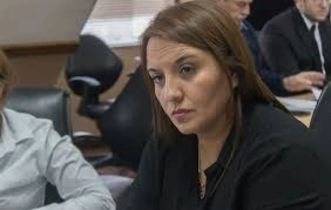 Legisladora Andrea Freites (FPV – PJ).