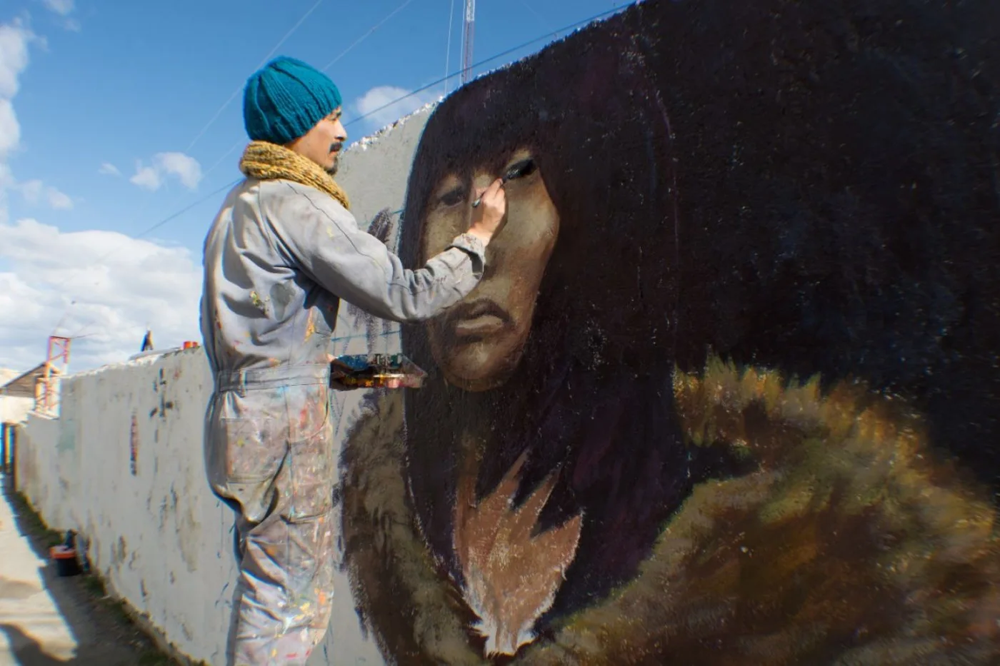 Ushuaia prepara el recorrido de murales sobre Pueblos Originarios