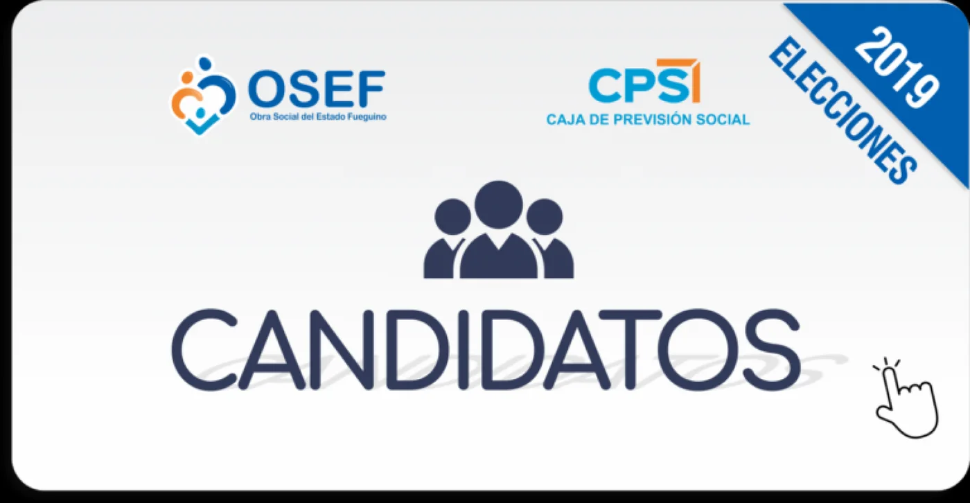 Se encuentra a disposición de los electores listas de candidatos y propuestas