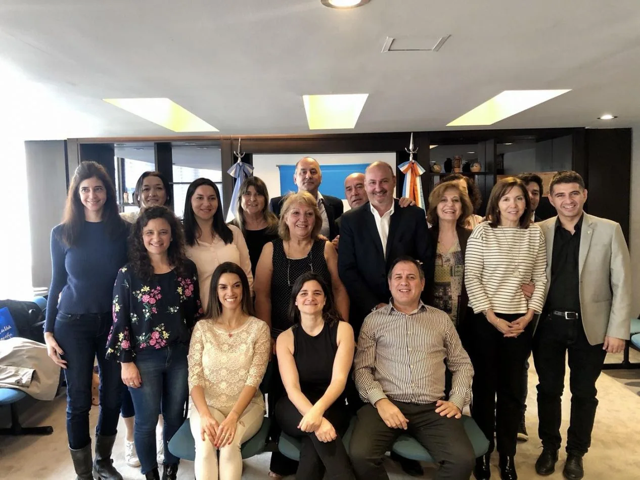 Casa de Tierra del Fuego recibió a representantes del CONFREDO