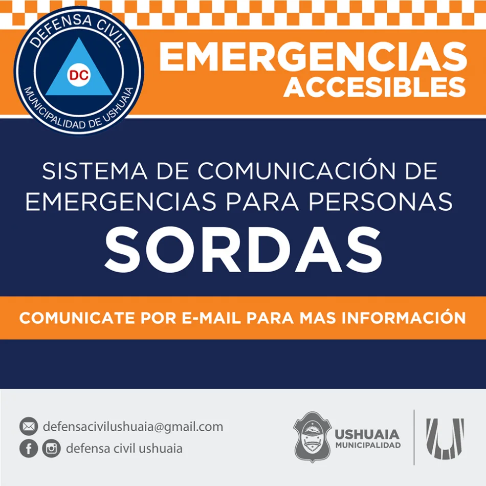 Habilitarán una vía de comunicación de emergencias para personas sordas