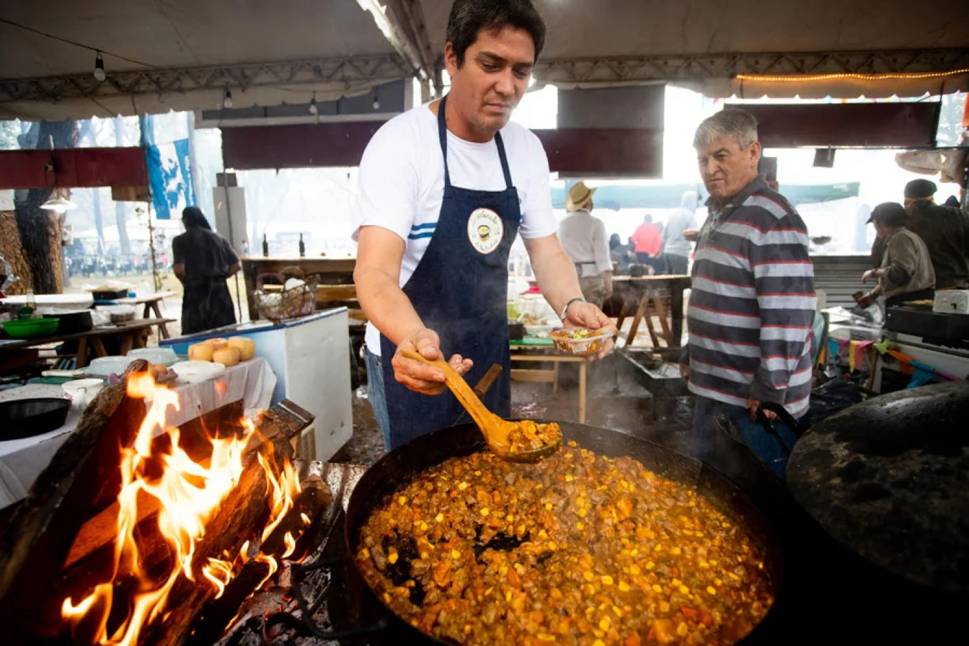 Fiesta Nacional de la comida al Disco de arado en Ushuaia