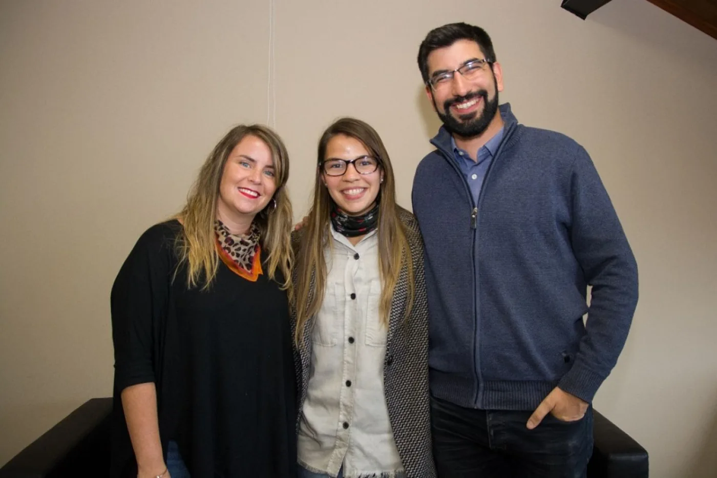 Florencia Garro fue recibida por autoridades municipales de Ushuaia