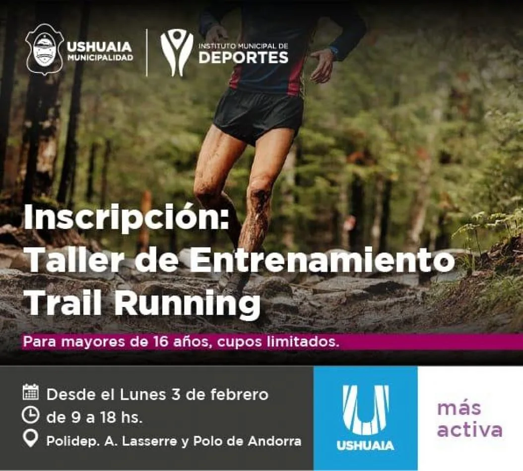 Convocan al taller de entrenamiento de Trail Running