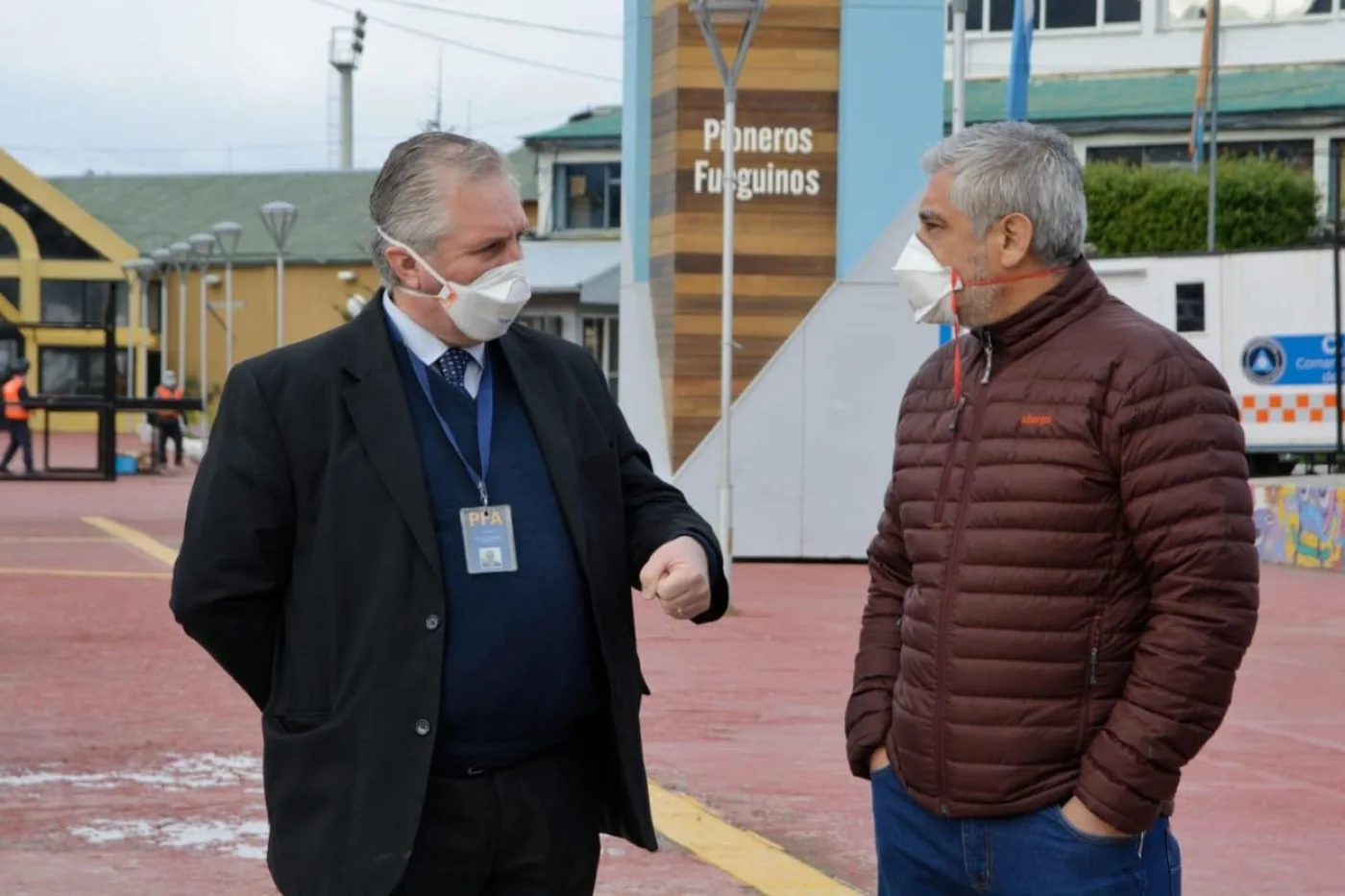 Pablo García: " Es un símbolo de solidaridad para Ushuaia"