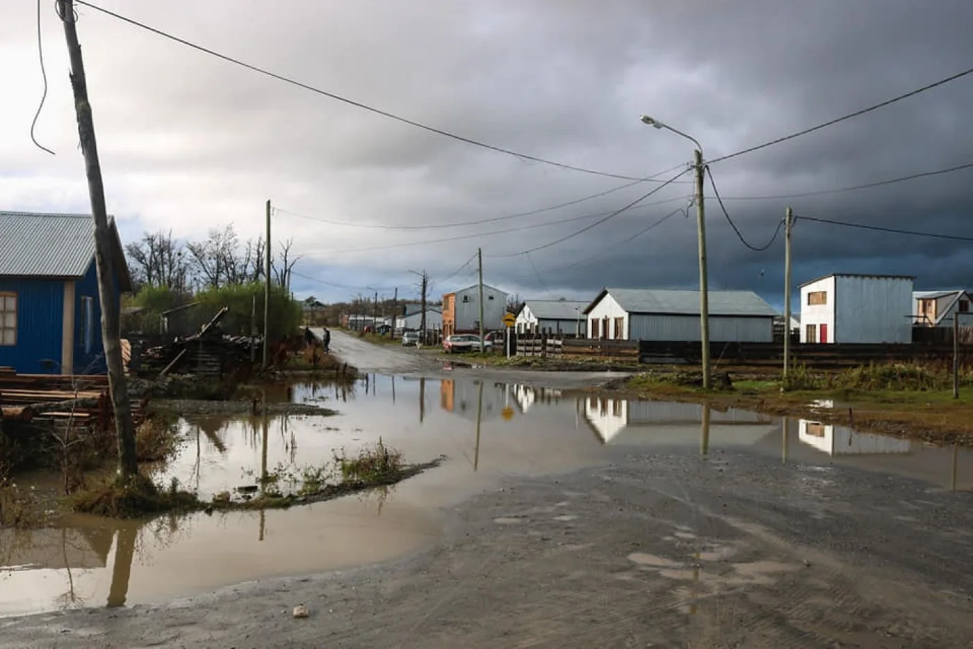 Diversos sectores de la ciudad se vieron afectados por las intensas lluvias.