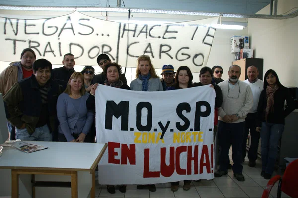 El personal de Obras Públicas que hace 60 días lleva a cabo asambleas.