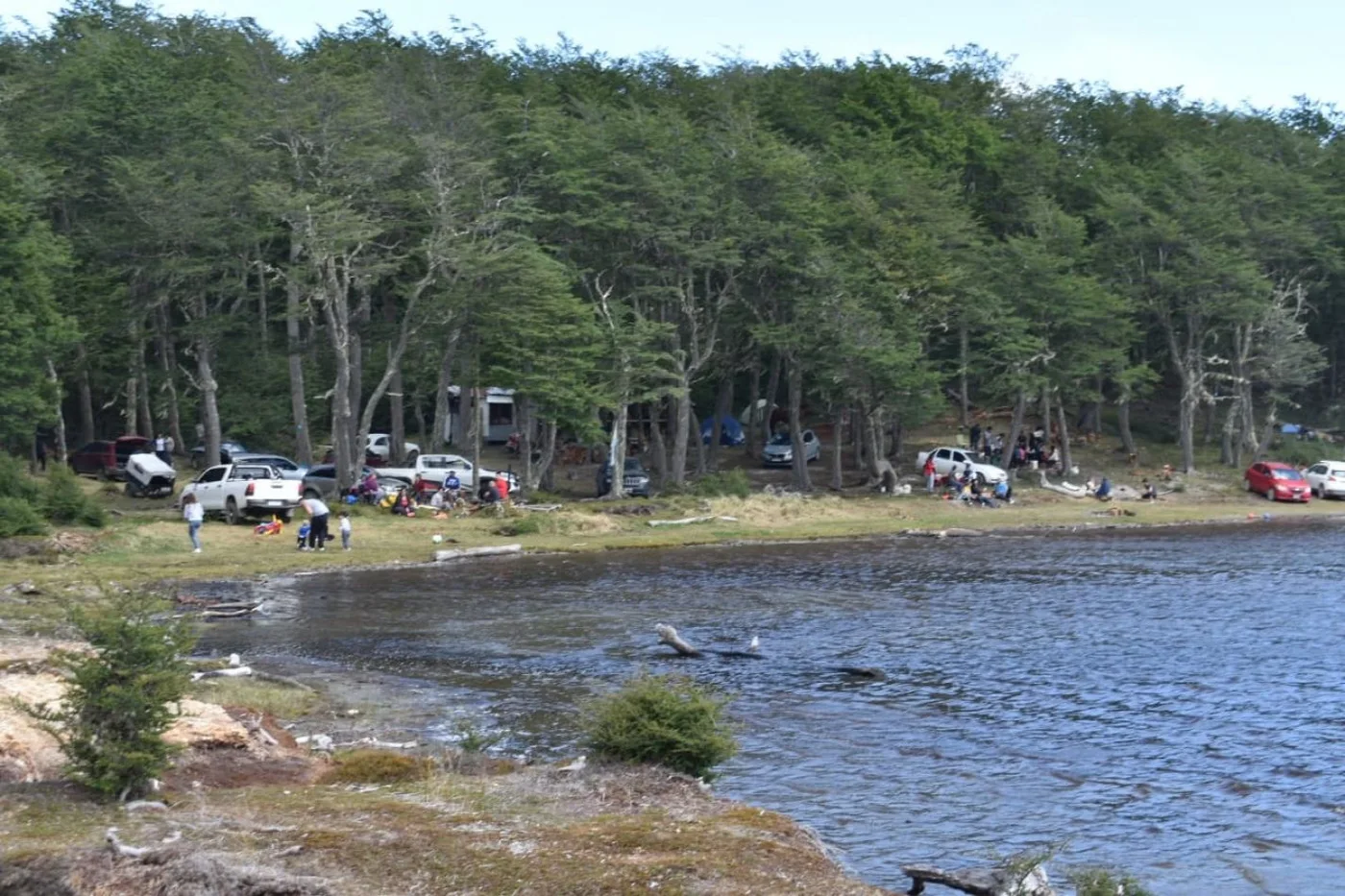 Aguas Blancas, un lugar icónico de la ciudad de Tolhuin.