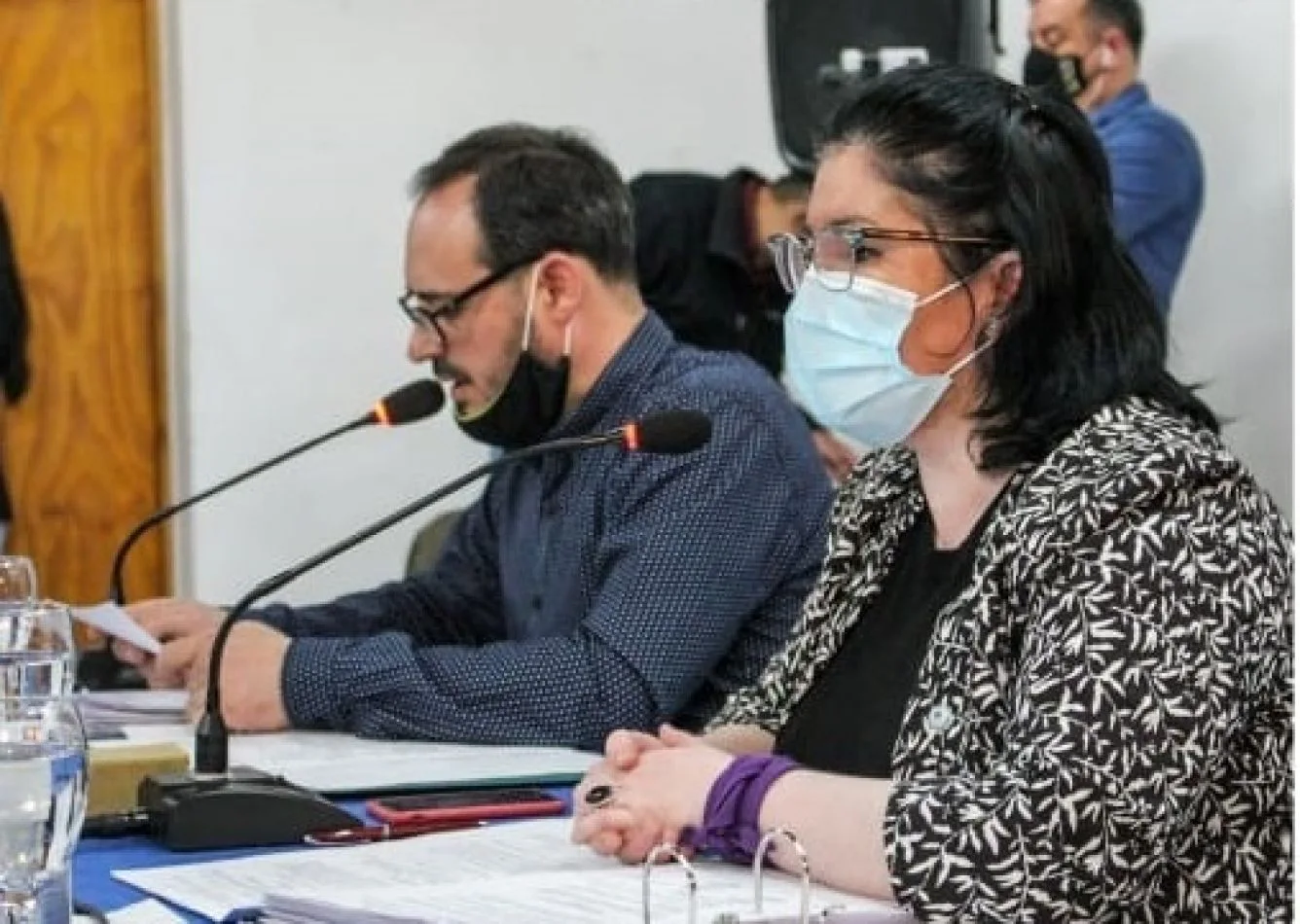 La tercera sesión fue presidida por Jeannette Alderete. La concejal Rasana Taberna no pudo asistir por estar aislada de manera preventiva.