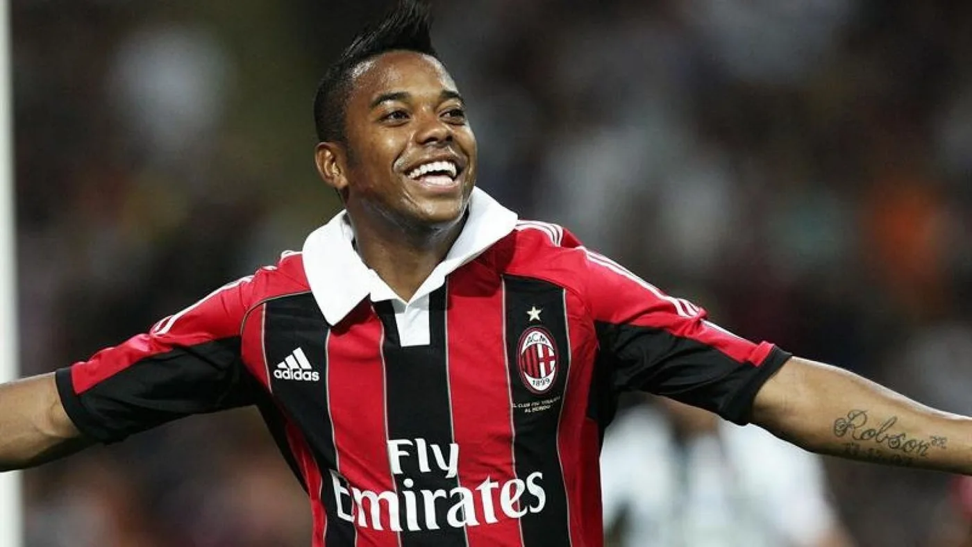 Robinho en el AC Milán