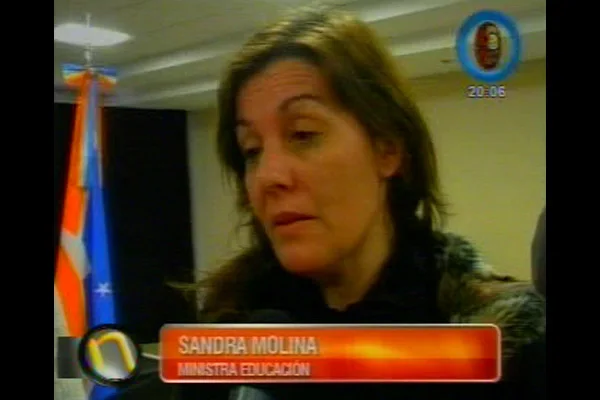 Ministro de Educación de Tierra del Fuego, Sandra Molina.