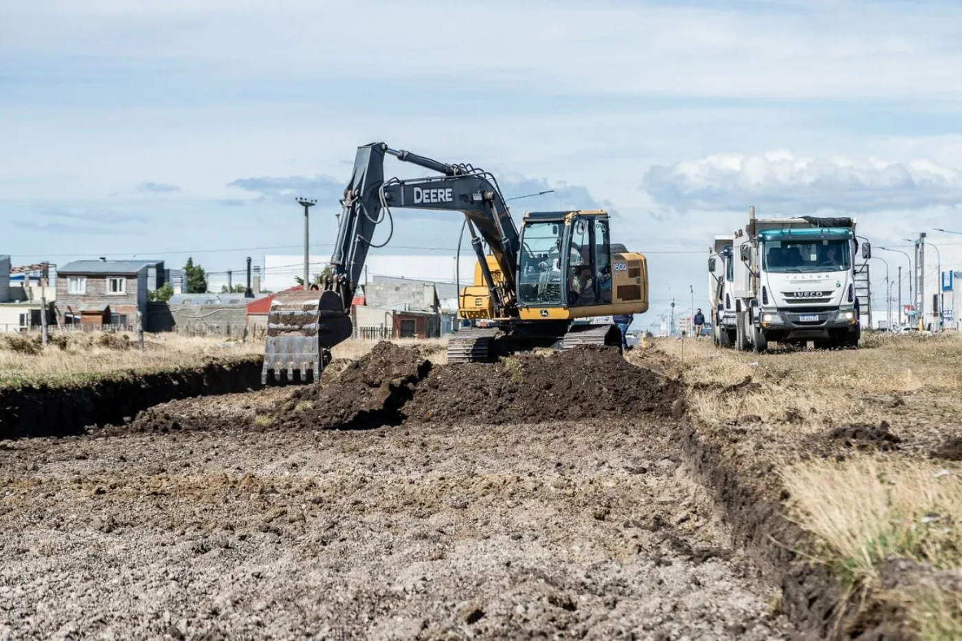 Comienzo de extensión de la Avenida San Martín