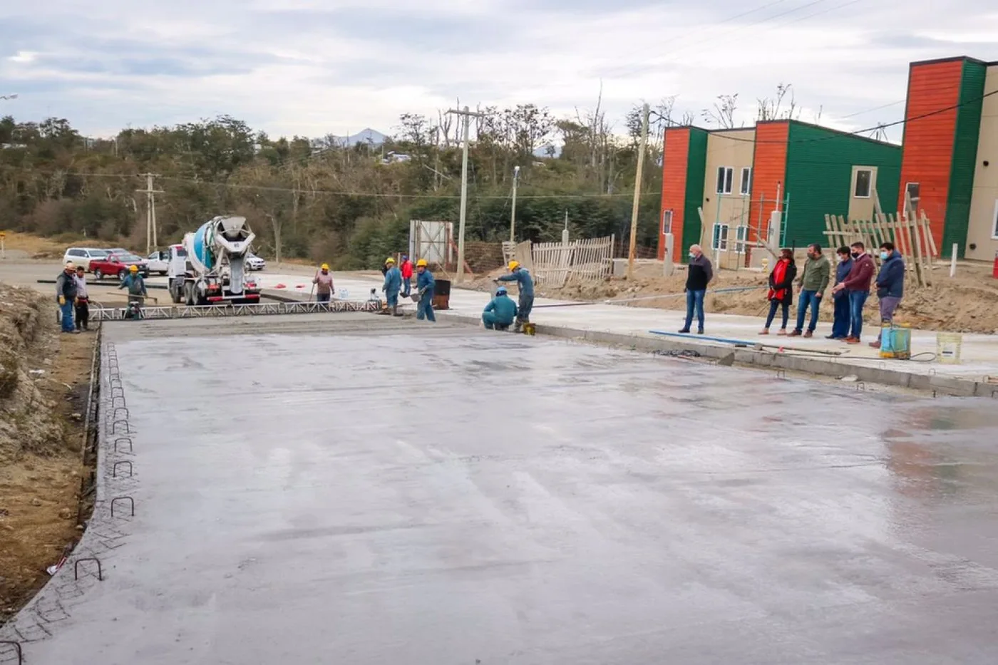 Pavimentación de la Avenida Los Ñires en Tolhuin.