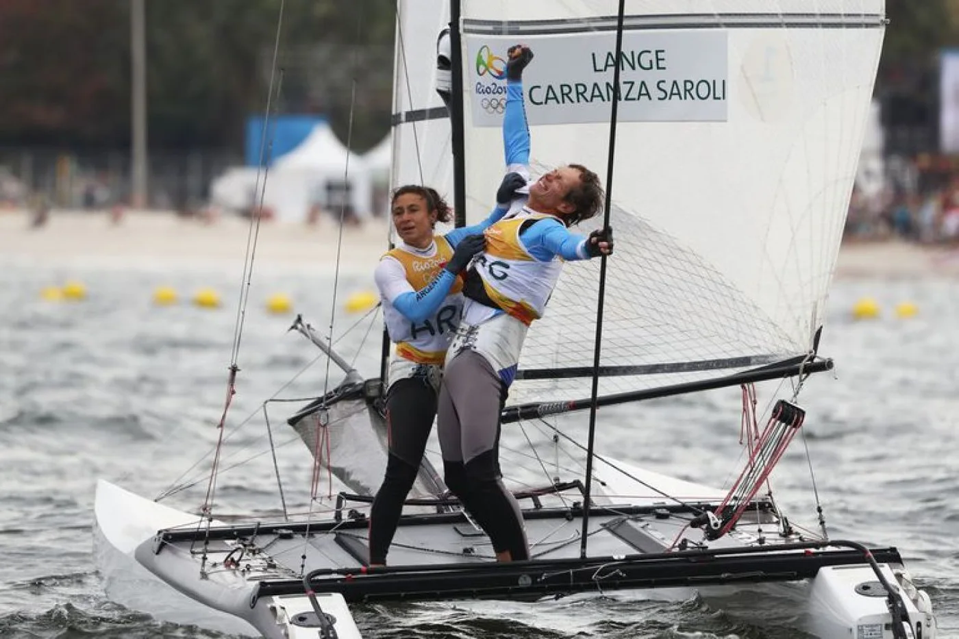 Santiago Lange y Cecilia Carranza, abanderados en la apertura de los Juegos Olímpicos