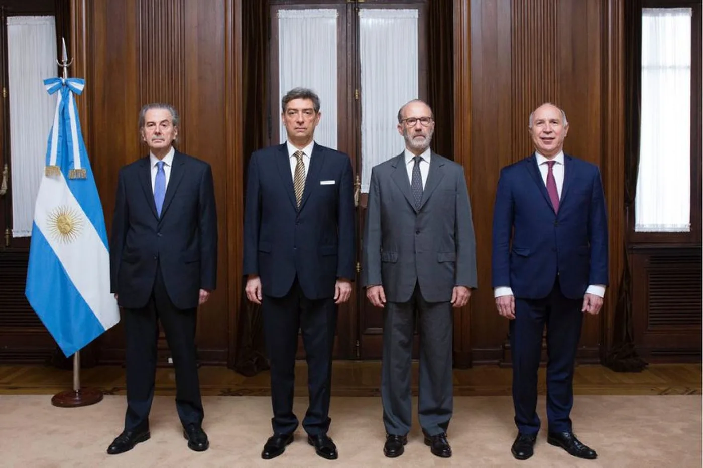 Corte Suprema. Juan Carlos Maqueda; Carlos Rosenkrantz; Horacio Rosatti; Ricardo Luis Lorenzetti