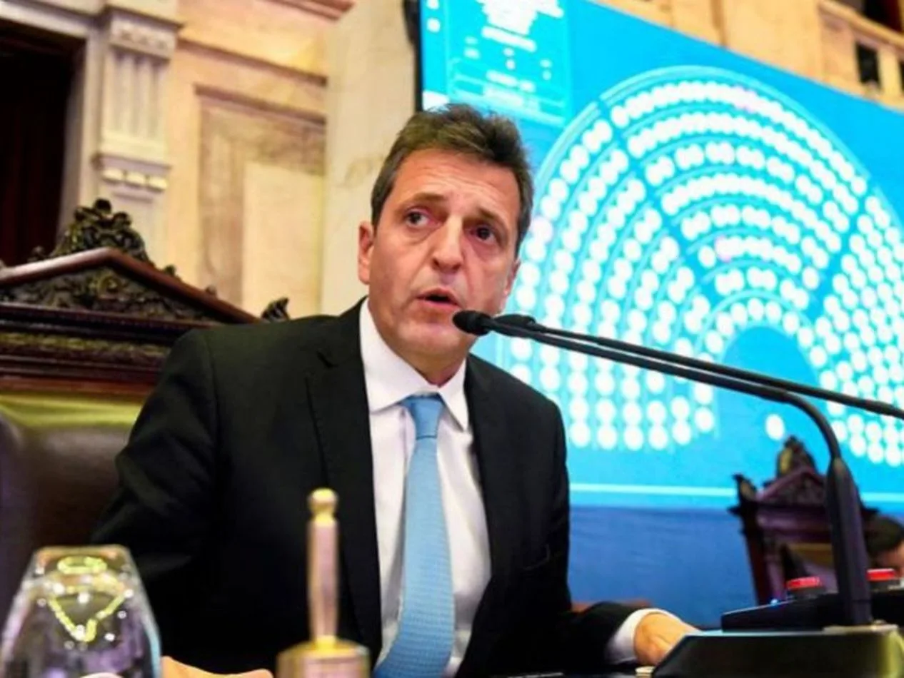 Sergio Massa, presidente de la Cámara de Diputados.