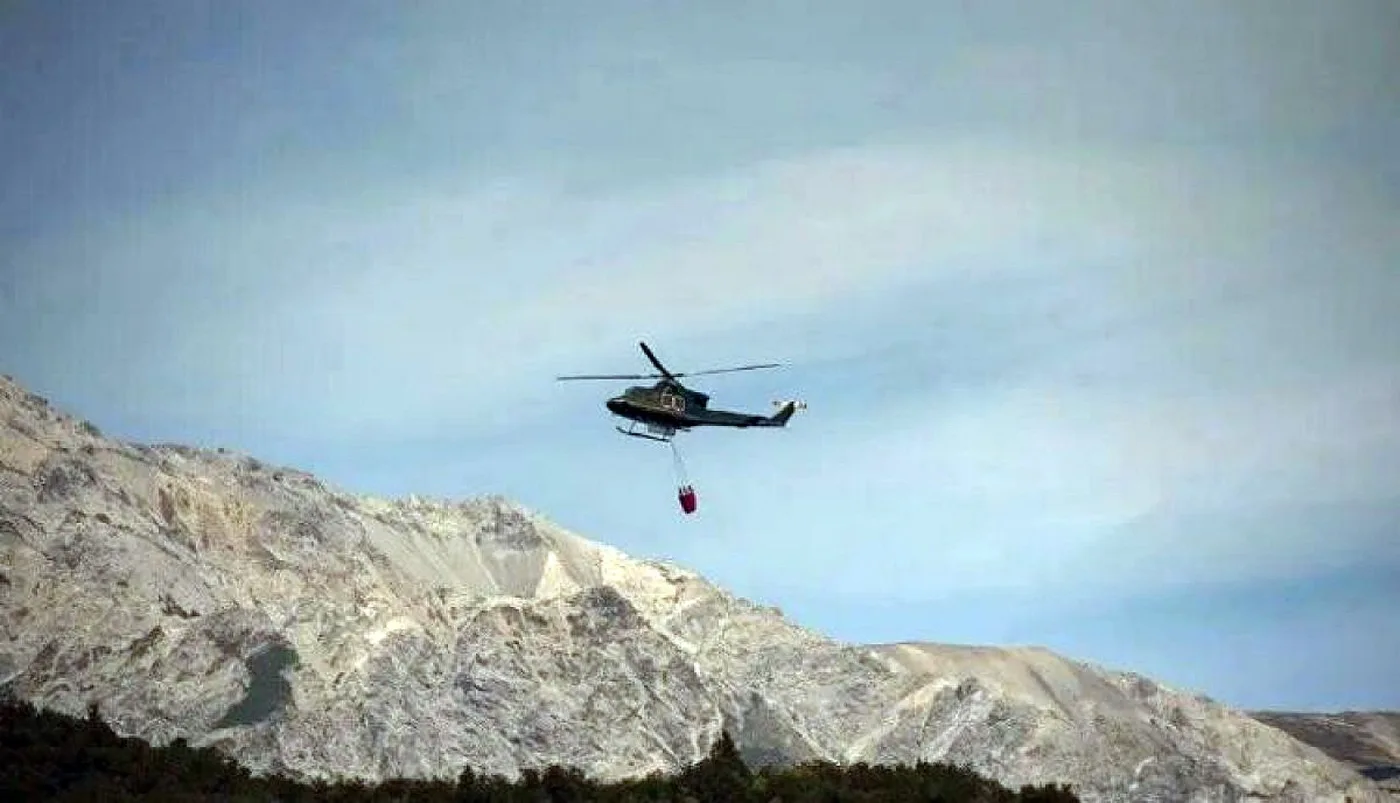 Dolor: Dos muertos al caer un helicóptero hidrante